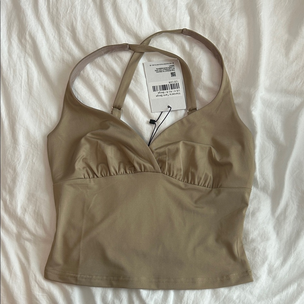 Princess Polly Beige Top
